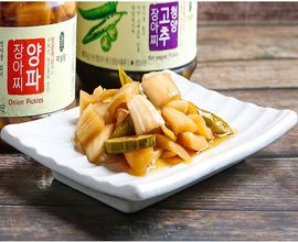 [MISIL_FARM] Handmade Onions pickle 800g _ Korean traditional pickles (Jangajji),Vegan food _Made in Korea